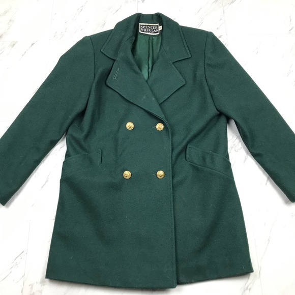 VTG Spencer Douglas Oversized Wool Blazer 80s 90s - Picture 1 of 8